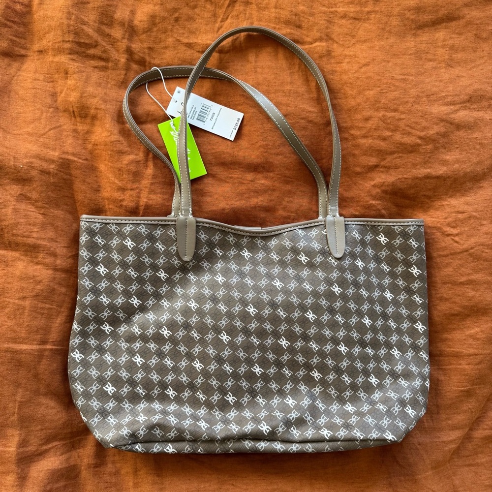 Sam Edelman shoulder tote bag with detachable pouch, NWT - Picture 7 of 7